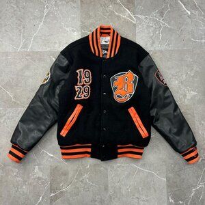 Headgear Classics Baltimore Black Sox Bomber Jacket Mens Small Negro League Wool